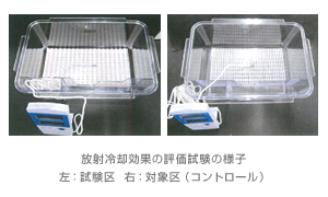 フレッシーマット冷却効果の性能評価試験結果
